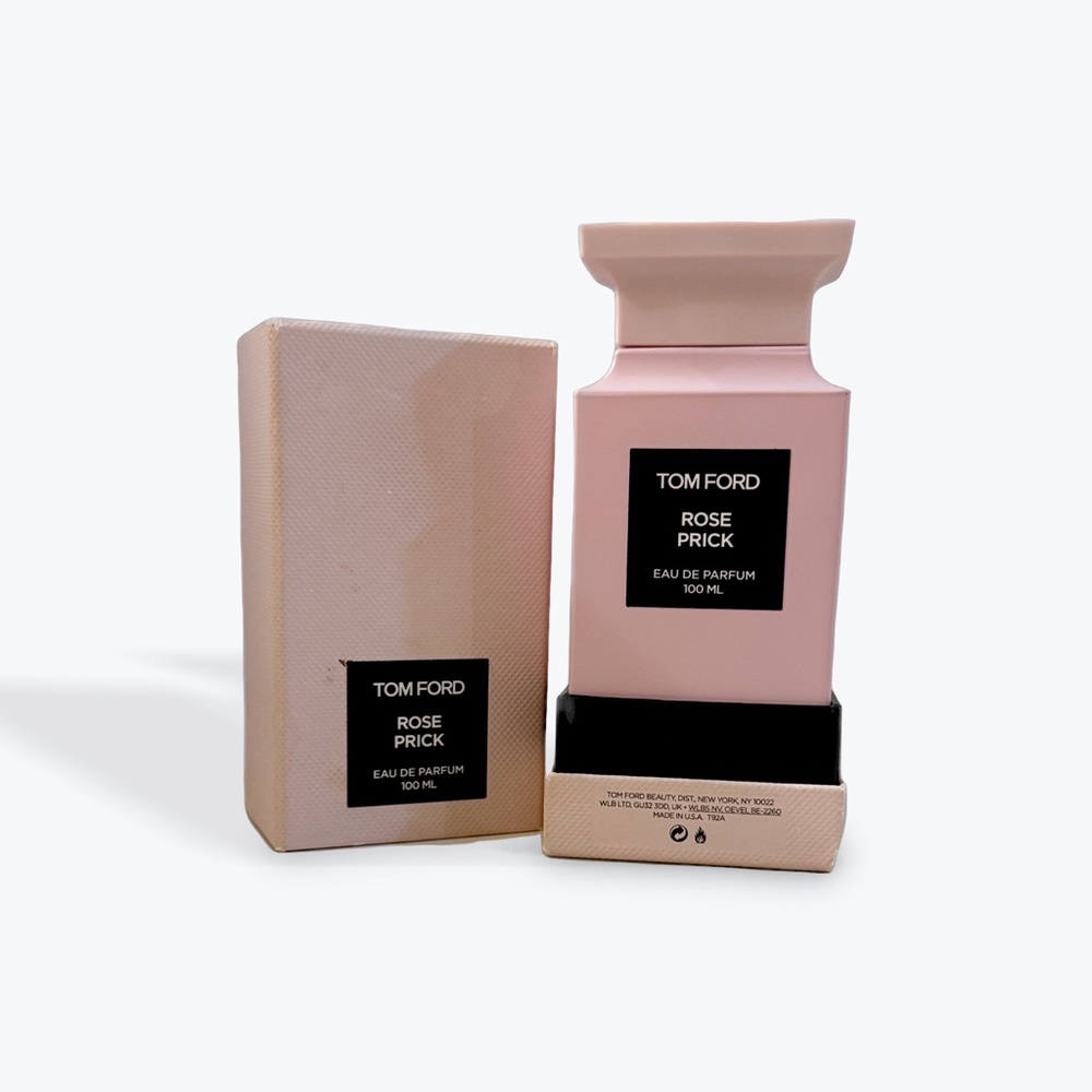 Authentic Tom Ford Rose Prick Empty Perfume Bottle & Box - Picture 2 of 6